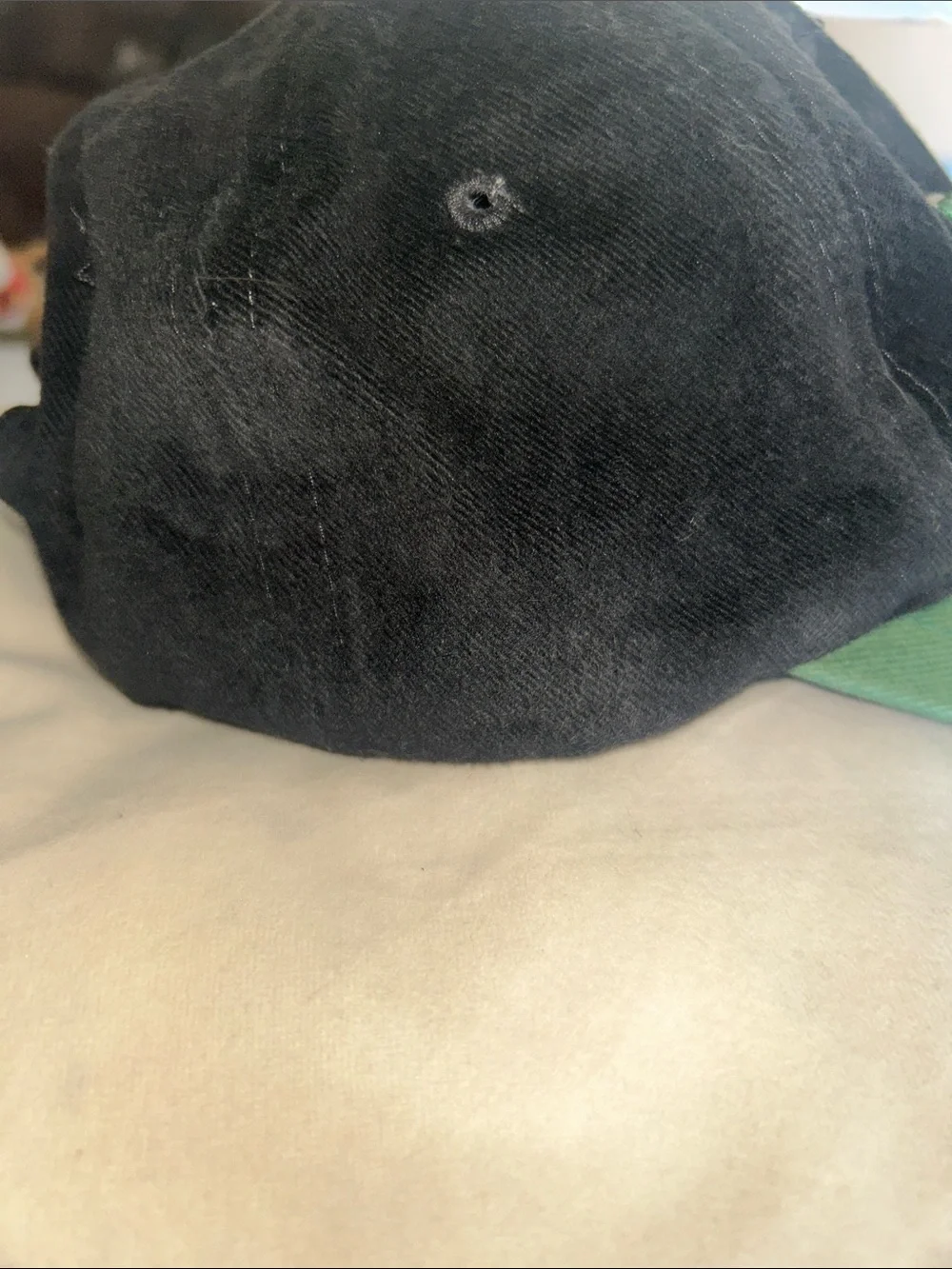 80’s 90’s adidas Black & Green Trefoil Baseball Cap